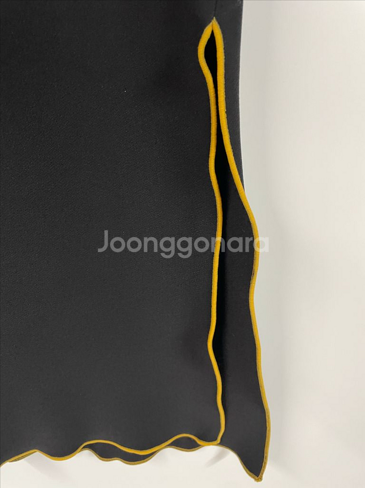 길트프리 블랙 롱스커트--3