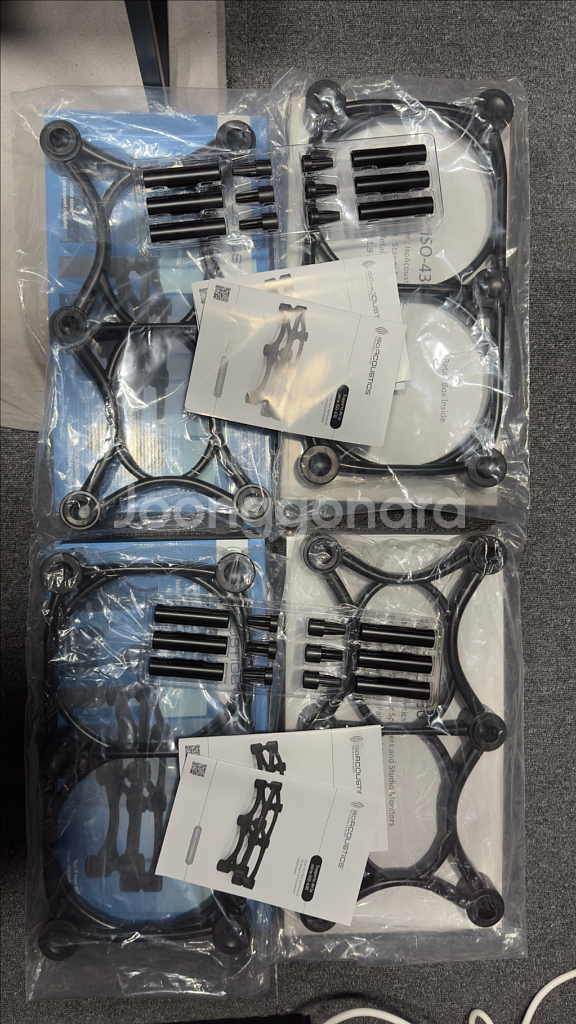 ISO Acoustics ISO-430 스피커 스탠드 1조--1