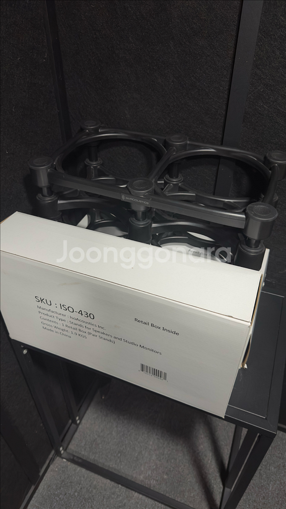 ISO Acoustics ISO-430 스피커 스탠드 1조--2