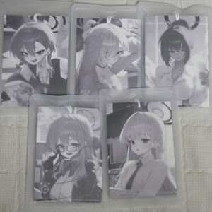 블루아카이브 애니메이트 콜라보 향기로운 샬레 5종 미개봉 이미지