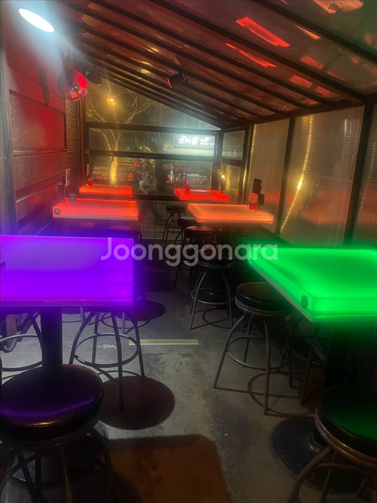 LED 조명 테이블 세트--1