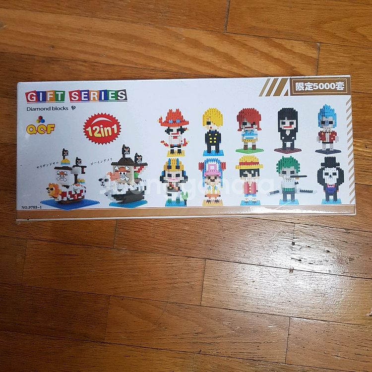 원피스 다이아몬드 블록 12종 세트(한정판)--0