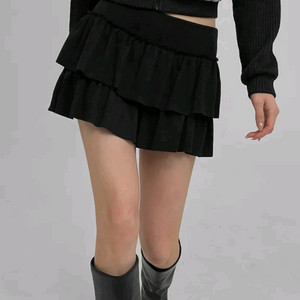 블랙업 코카 캉캉 스커트팬츠 블랙