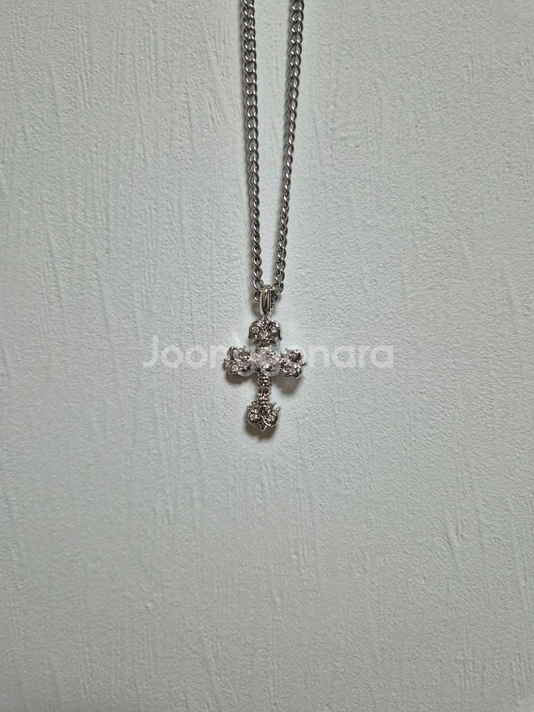 크롬 필리그리 스타일 목걸이--0