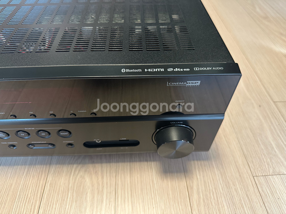야마하 YAMAHA RX-V385 앰프 팝니다--2