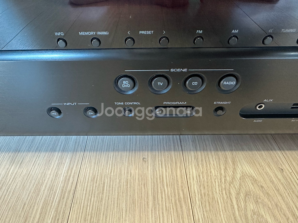 야마하 YAMAHA RX-V385 앰프 팝니다--5