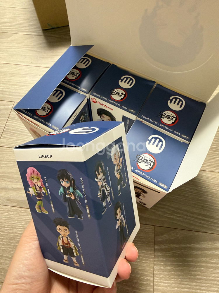 귀멸의 칼날 팔버스 vol.3 정품 피규어 랜덤 (미개봉 새상품)--4