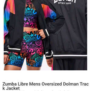 줌바웨어 집업자켓XS