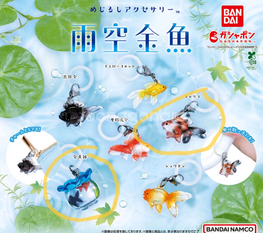 금붕어 어항 메지루시 가챠 인형 판매 or교환--0