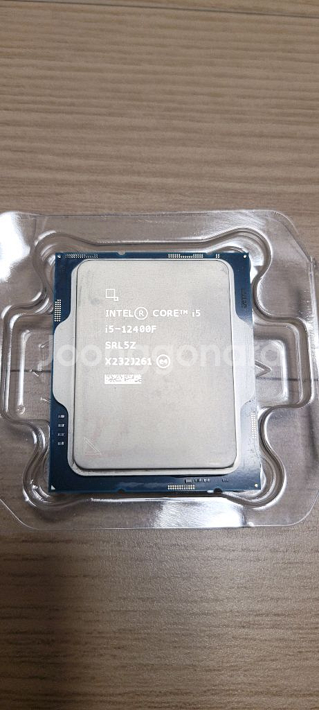 인텔 코어i5-12400F CPU--0