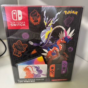 닌텐도 스위치 OLED 포켓몬스터 스칼렛 바이올렛 에디션 미개봉