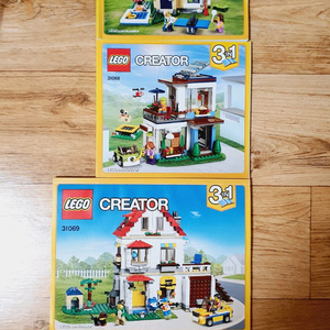 레고 크리에이터 31067 31068 31069 세트 일괄 판매합니다