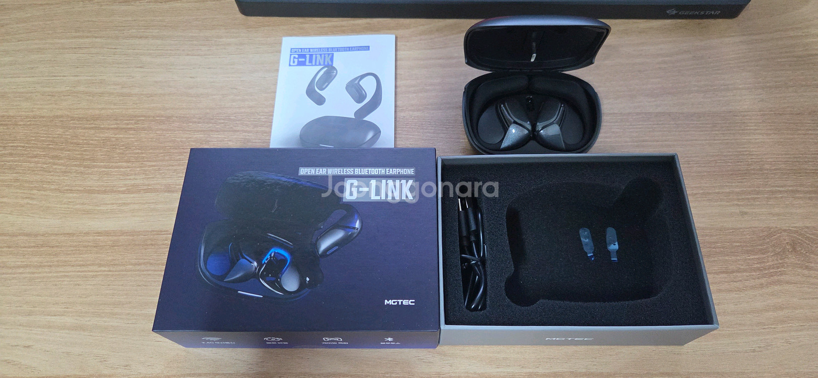 엠지텍 지링크 오픈형 무선이어폰 팝니다--0