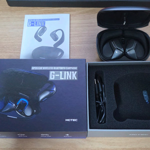 엠지텍 지링크 오픈형 무선이어폰 팝니다