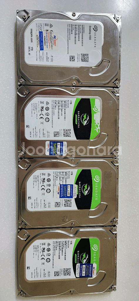 시게이트 1TB 1테라 하드디스크--1