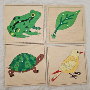 다원몬테소리 동식물 명칭퍼즐 꼭지퍼즐