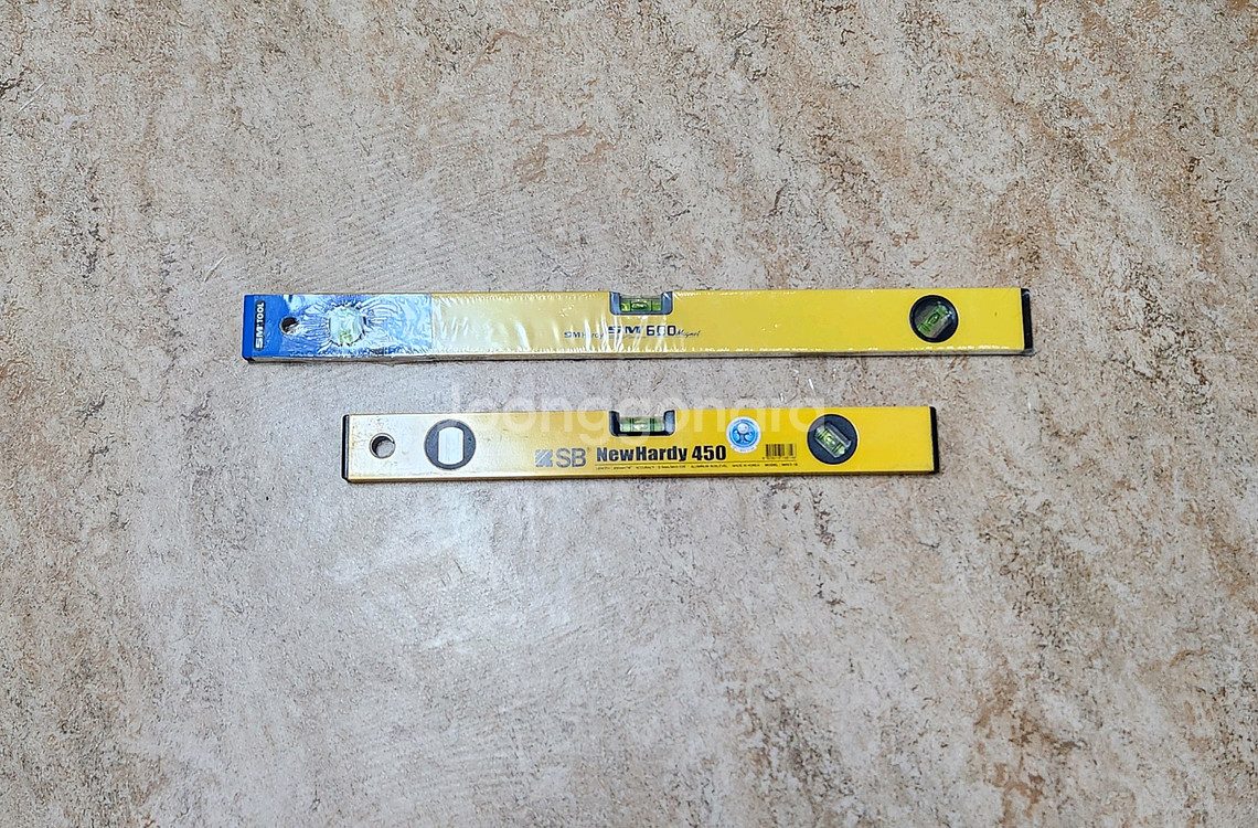 자석수평자 600,일반수평자 450 미사용 일괄--0