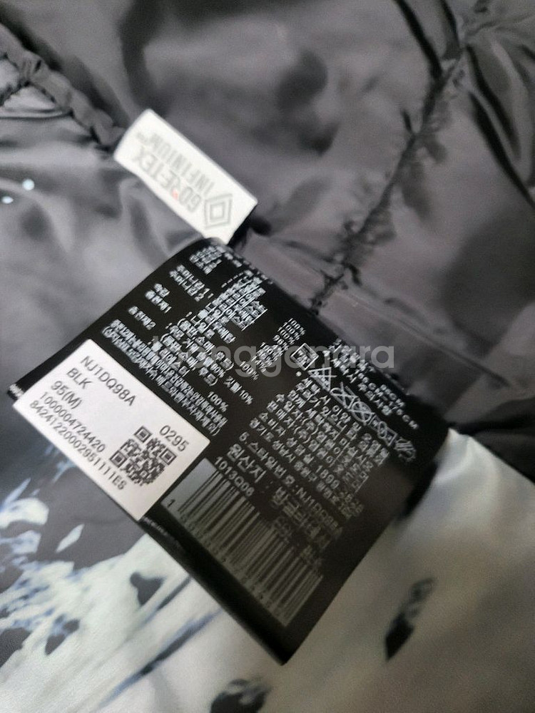 노스페이스 히말라야 30주념 패딩 95(M) 블랙 새제품--7