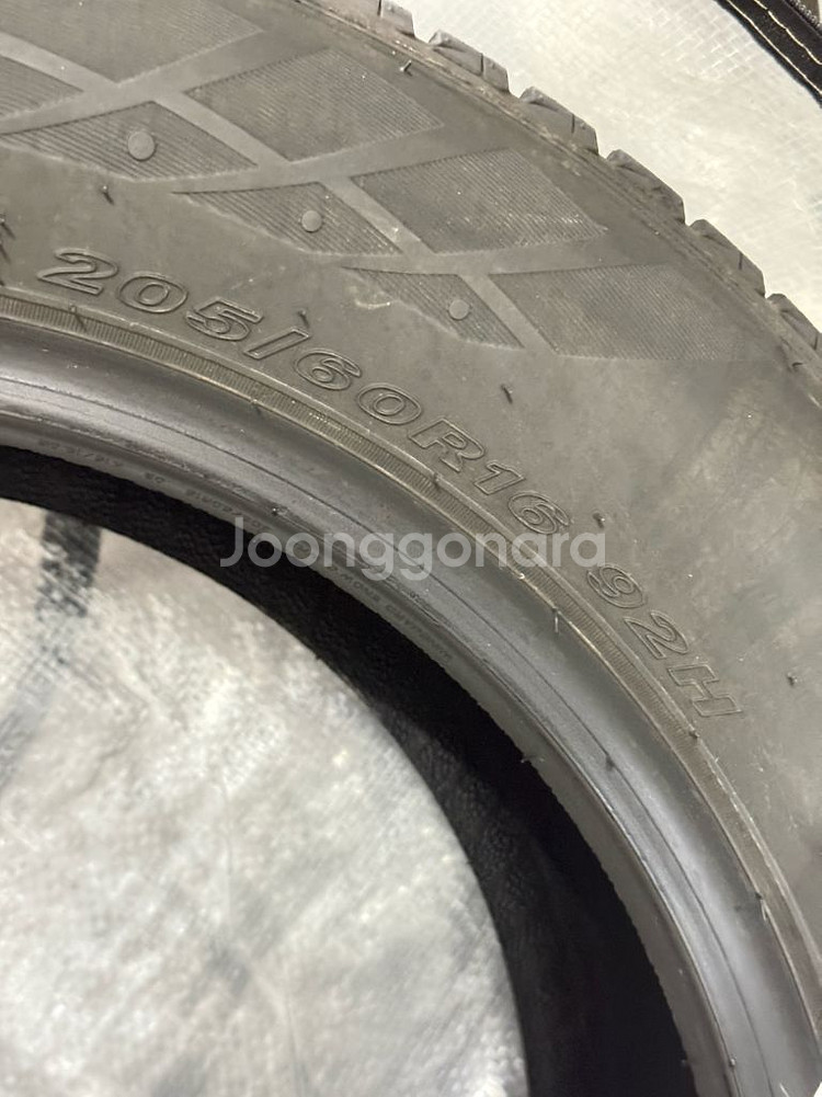 윈가드 스노우G WH2 205/60/R16 4짝 한대분--6