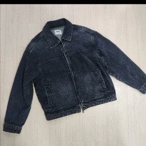 스파오 데님 집업 청자켓