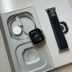 애플워치 울트라1 실버 SSS급