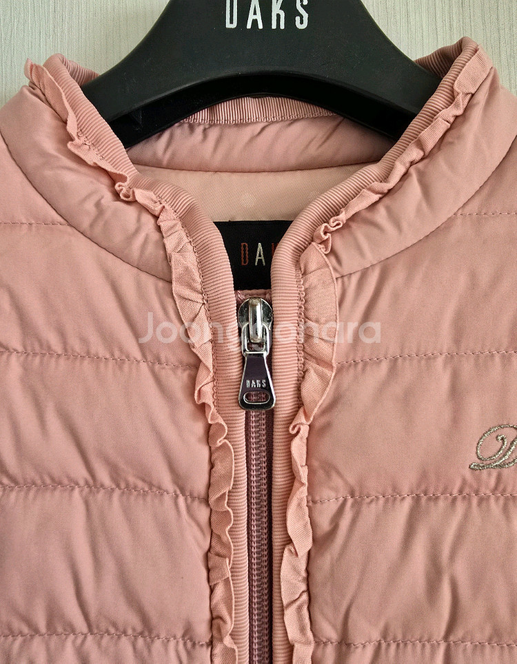 닥스키즈 여아 실루엣 경량 다운점퍼 120사이즈--1