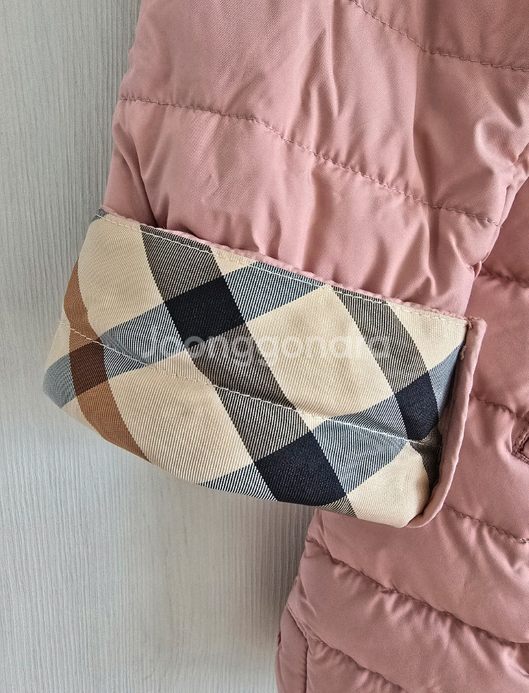 닥스키즈 여아 실루엣 경량 다운점퍼 120사이즈--3