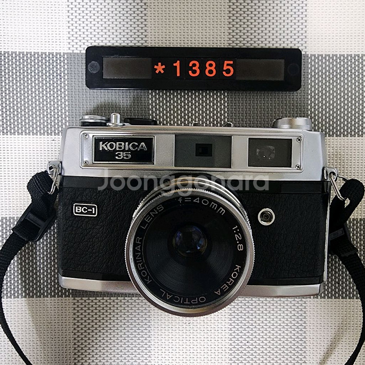 코비카 35 BC-1 필름카메라 실버바디--0