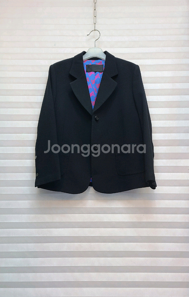 럭키슈에뜨> 울98 투버튼 자켓--1