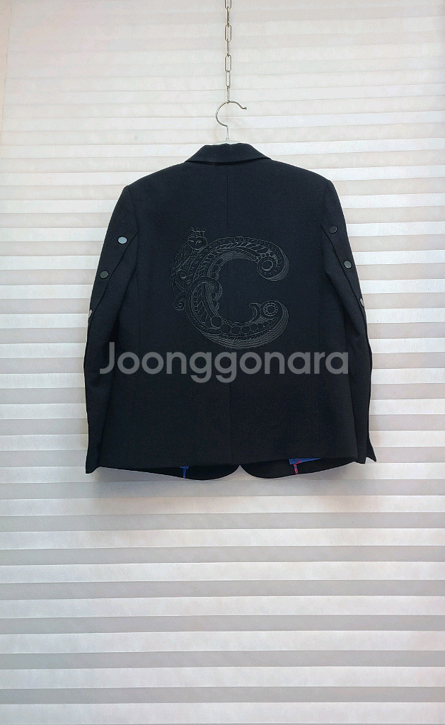 럭키슈에뜨> 울98 투버튼 자켓--5