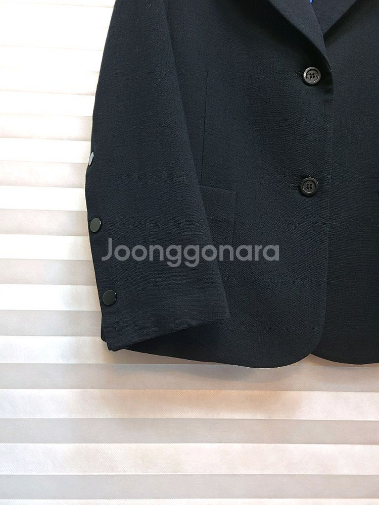 럭키슈에뜨> 울98 투버튼 자켓--4