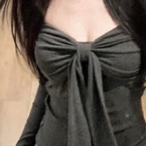 에이블리 드롭 리본 긴소매