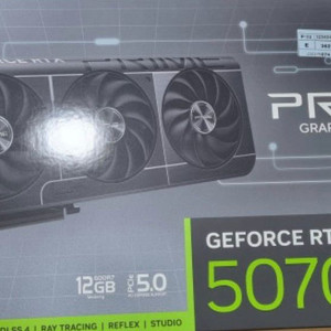 RTX 5070 그래픽카드(미개봉)