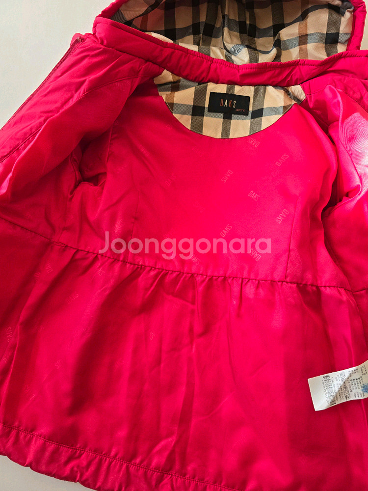 닥스키즈 여아 퀼팅 점퍼 120사이즈--8