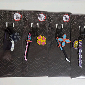 귀멸의칼날 일륜도 키링 6종 일괄 메가박스