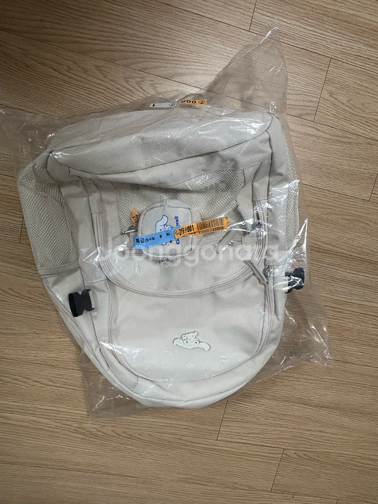 흰색 시나몬롤 가방 (세탁소 갔다옮)--0