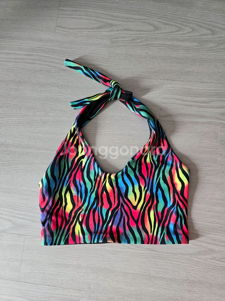 줌바웨어 리본탑브라S--1