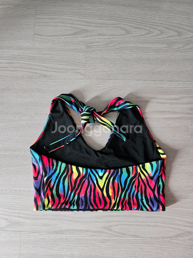 줌바웨어 리본탑브라S--2