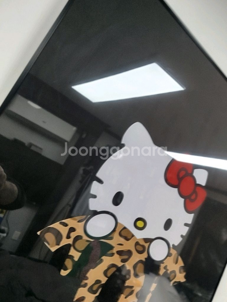 헬로키티 샤넬꽃 꽃그림 샤넬그림 샤넬액자 키티그림 키티액자 대형 그림 액자 팝아트 인테리어소품 인테리어액자 명품그림--9