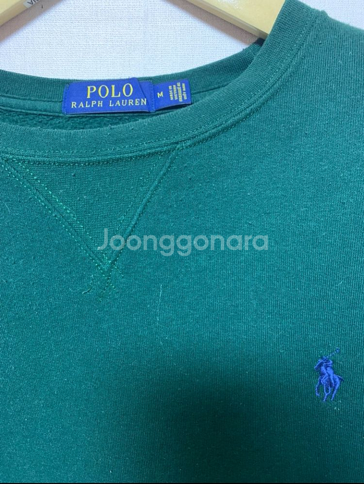 폴로 랄프로렌 그린 맨투맨--2