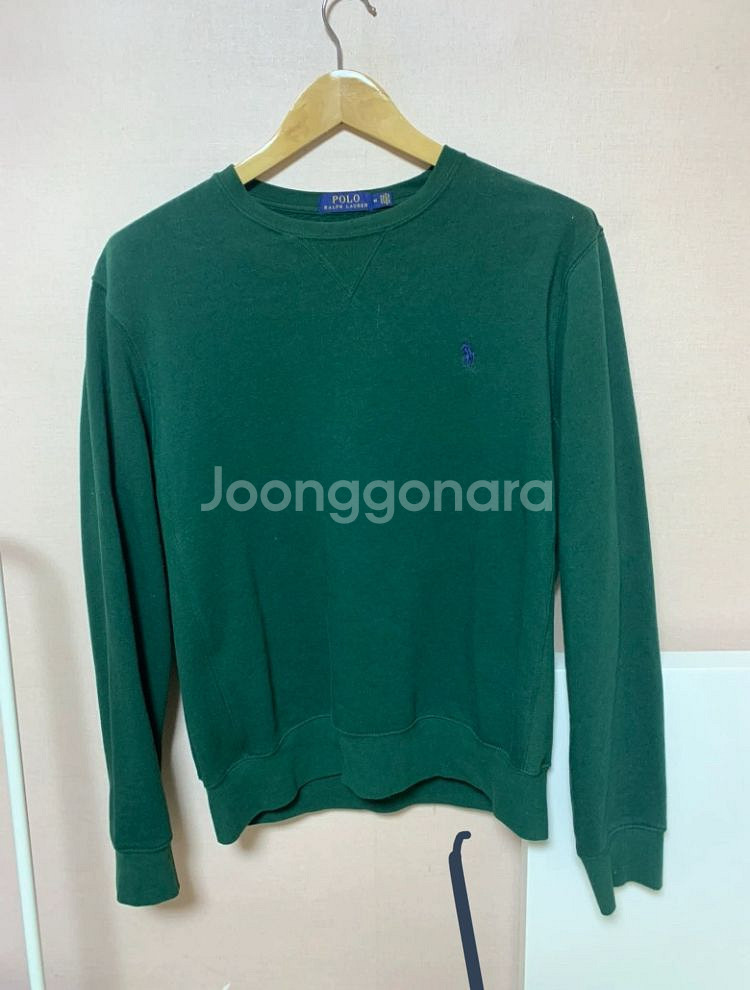 폴로 랄프로렌 그린 맨투맨--0