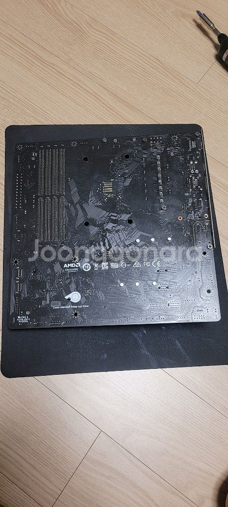 MSI B550M 박격포 메인보드(부품용)--1