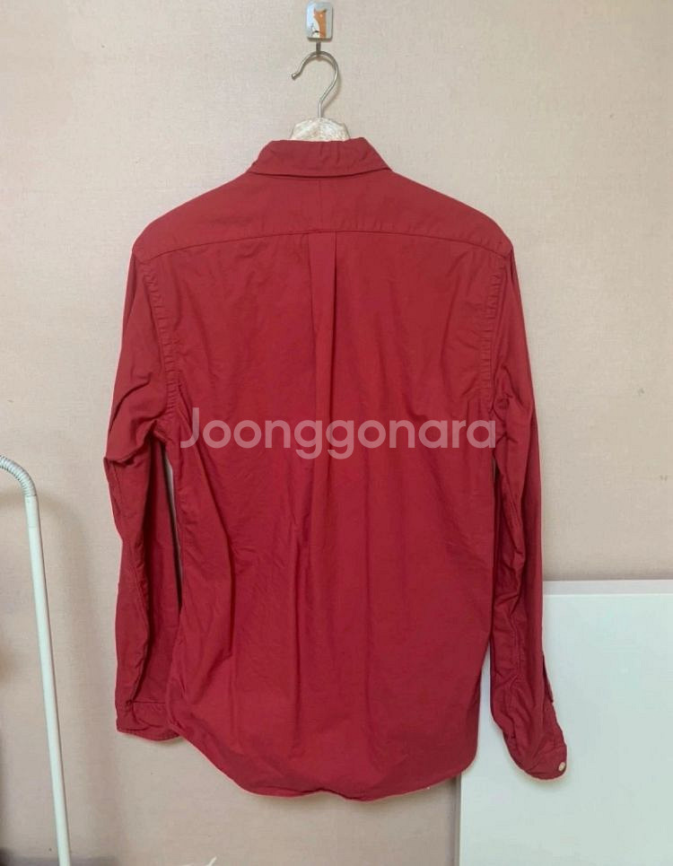 폴로 랄프로렌 레드 셔츠--1