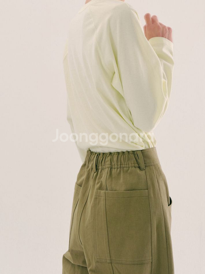 길트프리 커브드 팬츠--3