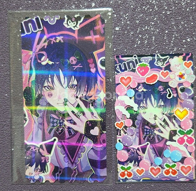 원신 방랑자 포카+티켓 지류 굿즈 일괄--0