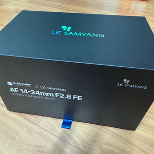 삼양 12 24 소니 용 줌 렌즈 신품 미개봉
