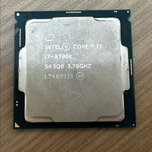 CPU i7 8700k + 팰릿 GTX 1080 ti 그래픽카드 세트