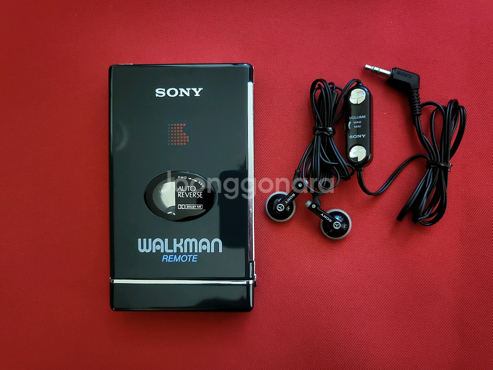 소니워크맨 WM-109 민트급 풀세트 정상작동품--0