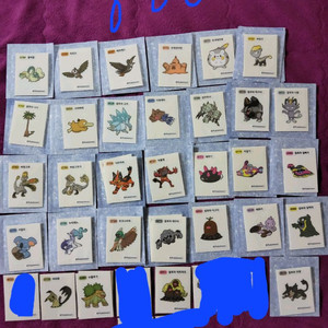 포켓몬 띠부씰 시즌4 판매