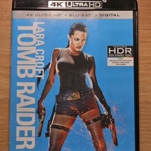 북미판 툼레이더 4K 블루레이 2개 일괄